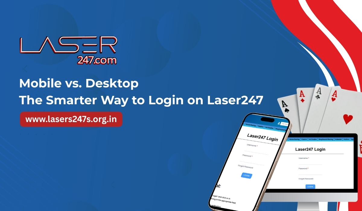 Read more about the article Mobile vs. Desktop: The Smarter Way to Login on Laser247